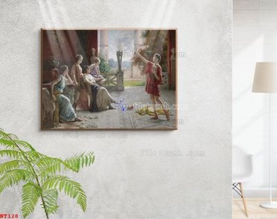 Tệp tin gốc Tranh phục hưng nhân vật châu âu NT128 (chất lượng) Tranh phục hưng nhân vật châu âu NT128