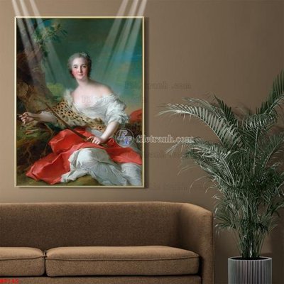 File tranh in trần 3D Tranh phục hưng nhân vật châu âu NT145 (ảnh gốc)