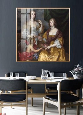 File gốc Tranh phục hưng nhân vật châu âu NT150 (chuẩn màu) cho in offset