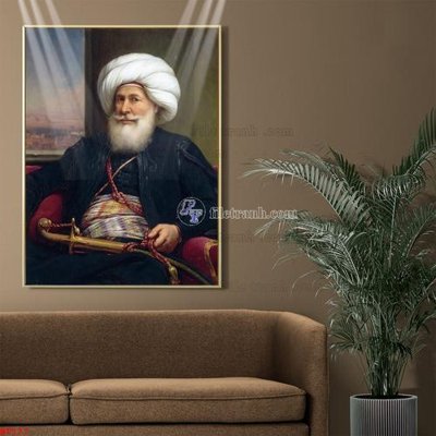 File tranh Tranh phục hưng nhân vật châu âu NT177 (bản gốc) in canvas