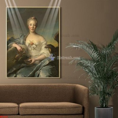 File gốc Tranh phục hưng nhân vật châu âu NT202 (in tráng gương) ốp tường