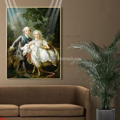 Tải file tranh Tranh phục hưng nhân vật châu âu NT235 (gốc) tại Filetranh.com