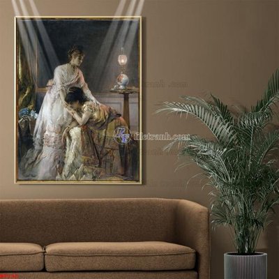 Tải file Tranh phục hưng nhân vật châu âu NT290 (gốc) in nhanh