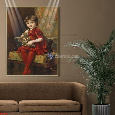 File tranh Tranh phục hưng nhân vật châu âu NT300 (bản gốc) treo phòng ăn