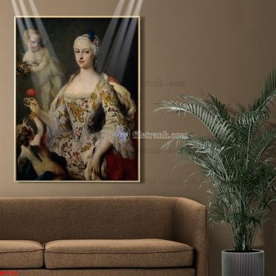 Tải file Tranh phục hưng nhân vật châu âu NT306 (gốc) in trên mọi chất liệu