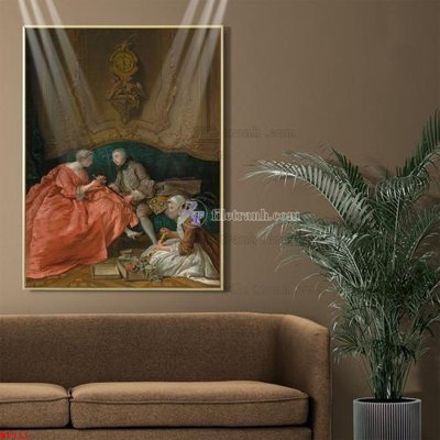 Tệp tin gốc Tranh phục hưng nhân vật châu âu NT311 (dùng cho in) Tranh phục hưng nhân vật châu âu NT311