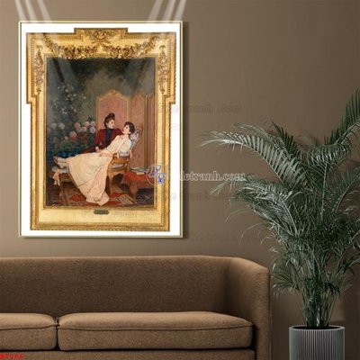 File gốc Tranh phục hưng nhân vật châu âu NT386 (PNG) nền trong suốt