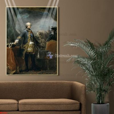 File gốc Tranh phục hưng nhân vật châu âu NT387 (in mica) làm quà tặng