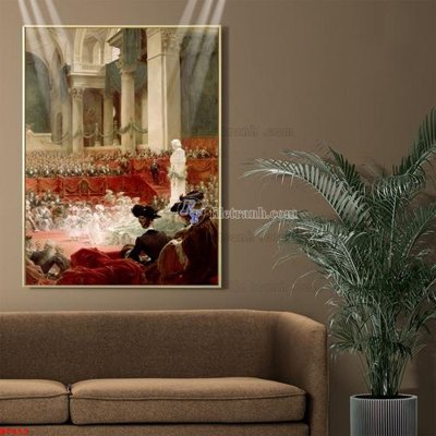 File PSD Tranh phục hưng nhân vật châu âu NT459 (gốc) cho in quảng cáo