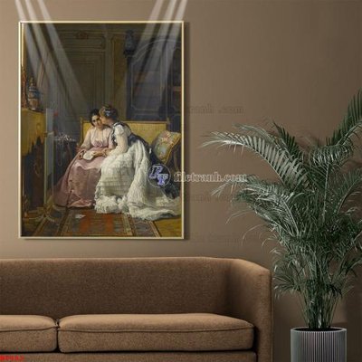 File PSD in ấn Tranh phục hưng nhân vật châu âu NT482 (chất lượng cao)