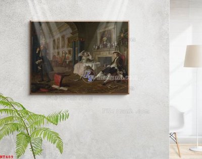 File PSD Tranh phục hưng nhân vật châu âu NT489 (gốc) cho in quảng cáo