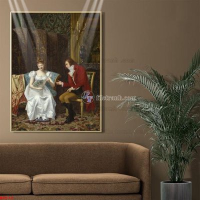 File ảnh Tranh phục hưng nhân vật châu âu NT570 (gốc) in backdrop sự kiện