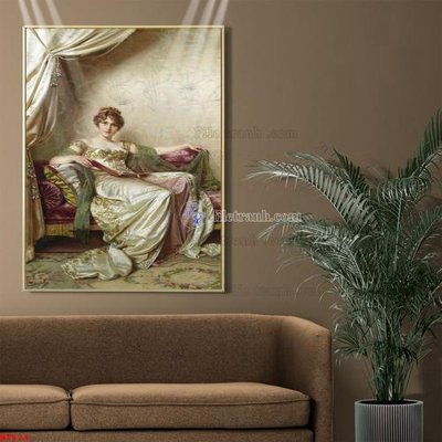 File gốc Tranh phục hưng nhân vật châu âu NT624 (ảnh chi tiết) để in trần