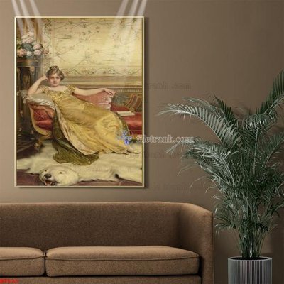 Chi tiết file ảnh Tranh phục hưng nhân vật châu âu NT625 sắc nét