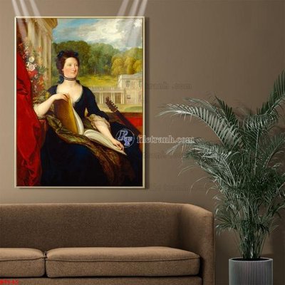 File tranh Tranh phục hưng nhân vật châu âu NT645 (ảnh gốc) độc quyền