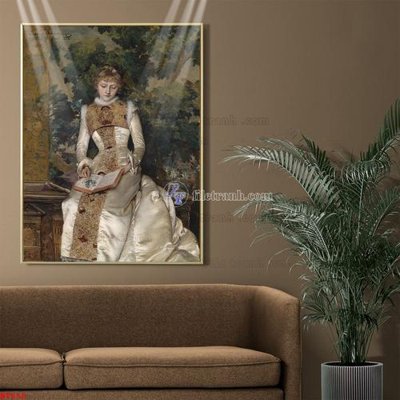 File tranh in trần 3D Tranh phục hưng nhân vật châu âu NT650 (ảnh gốc)