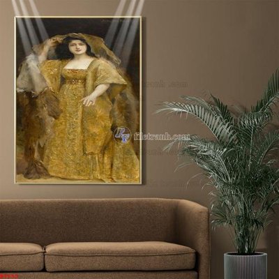 File tranh Tranh phục hưng nhân vật châu âu NT659 (bản gốc) in canvas