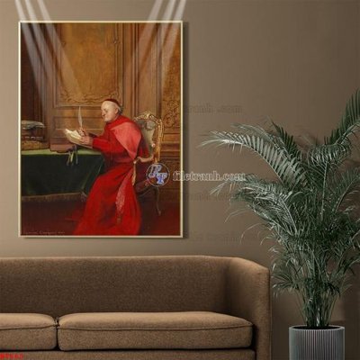 File ảnh Tranh phục hưng nhân vật châu âu NT669 (gốc) in backdrop sự kiện