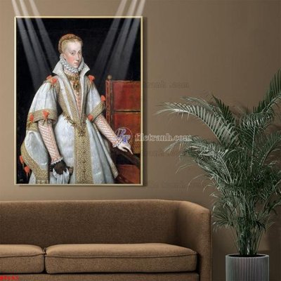 File tranh in tráng gương Tranh phục hưng nhân vật châu âu NT693 (siêu nét)