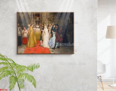 Tải file gốc Tranh phục hưng nhân vật châu âu NT736 (bản PSD) gốc