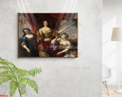 File gốc Tranh phục hưng nhân vật châu âu NT802 (ảnh chi tiết) để in ấn