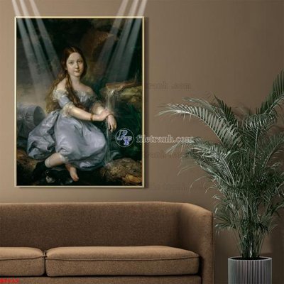 File PSD Tranh phục hưng nhân vật châu âu NT829 (bản gốc) độ phân giải cao