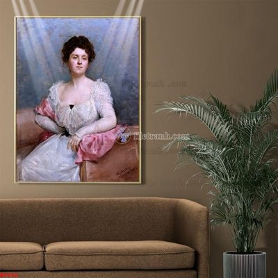 File tranh gốc in trần nhà Tranh phục hưng nhân vật châu âu NT855 3D