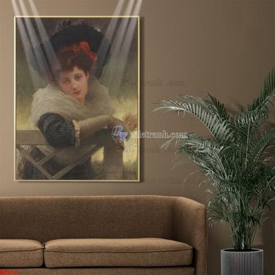 File gốc Tranh phục hưng nhân vật châu âu NT866 (in lụa) tranh thuận buồm