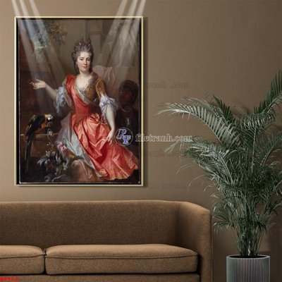 File in lụa Tranh phục hưng nhân vật châu âu NT908 (chất lượng cao) Tranh phục hưng nhân vật châu âu NT908