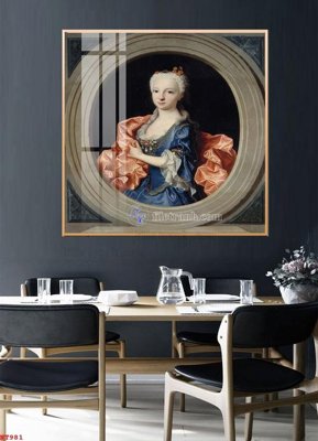 File in ấn Tranh phục hưng nhân vật châu âu NT981 chuyên nghiệp