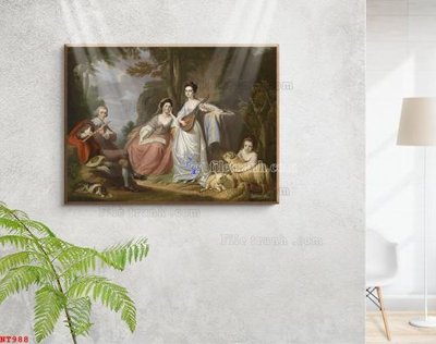 File tranh in trần Tranh phục hưng nhân vật châu âu NT988 (ảnh gốc siêu nét)