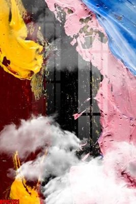 File tranh trang trí file tranh bộ decor in treo tường tráng gương OPIC1121 (tải file gốc)