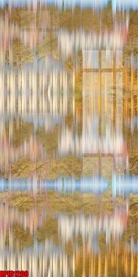 Hình ảnh file gốc in lụa file tranh bộ decor in treo tường tráng gương OPIC1200