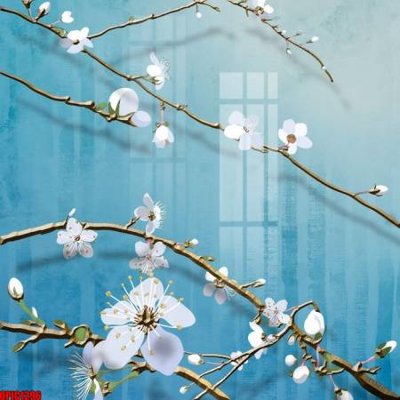 File gốc file tranh bộ decor in treo tường tráng gương OPIC1296 (in lụa) tranh thuận buồm