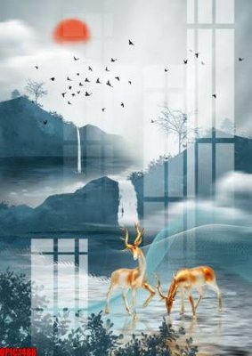 Tệp tin gốc file tranh bộ decor in treo tường tráng gương OPIC1488 (dùng cho in) file tranh bộ decor in treo tường tráng gương OPIC1488