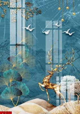 File gốc file tranh bộ decor in treo tường tráng gương OPIC1566 (PNG) nền trong suốt