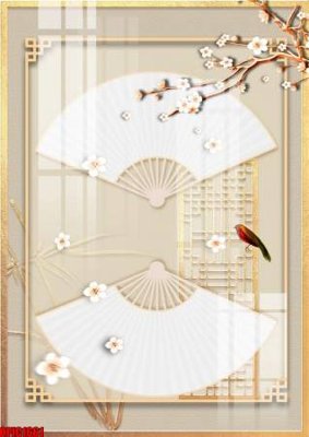 File gốc file tranh bộ decor in treo tường tráng gương OPIC1661 (trang trí) cho phòng khách