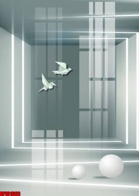 Tải file gốc file tranh bộ decor in treo tường tráng gương OPIC1663 (in khổ lớn) không mờ