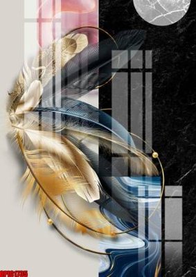 File in trần file tranh bộ decor in treo tường tráng gương OPIC1735 (file gốc) phong thủy