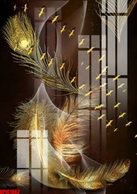 Tải file file tranh bộ decor in treo tường tráng gương OPIC1862 (PSD) cho in ấn quảng cáo