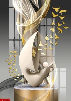 Tải file gốc file tranh bộ decor in treo tường tráng gương OPIC1924 (bản PSD) còn layer