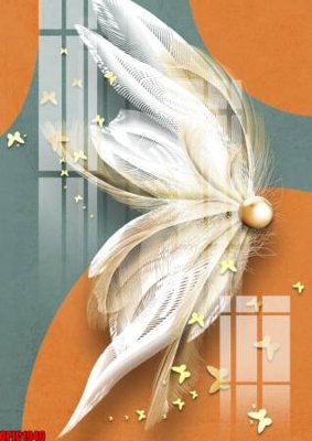 File PSD file tranh bộ decor in treo tường tráng gương OPIC1940 (gốc) cho in quảng cáo