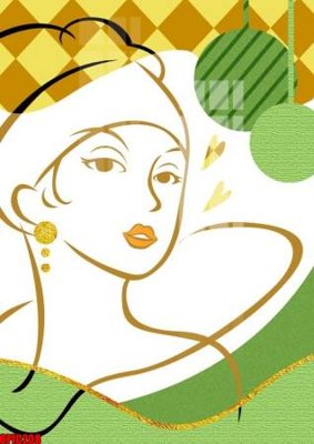 Tải file gốc file tranh bộ decor in treo tường tráng gương OPIC208 dùng cho in ấn