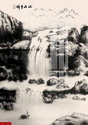 File tranh gốc file tranh bộ decor in treo tường tráng gương OPIC220 (bản đẹp) độc quyền