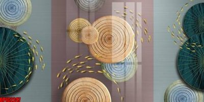 File gốc file tranh bộ decor in treo tường tráng gương OPIC2247 (thiết kế) cho in ấn