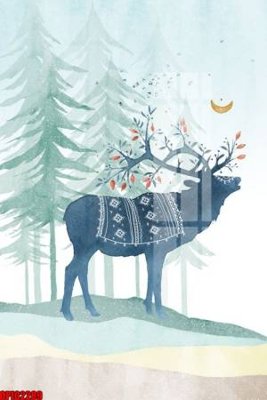 File tranh trang trí file tranh bộ decor in treo tường tráng gương OPIC2289 (tải file gốc)