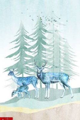 Tải file file tranh bộ decor in treo tường tráng gương OPIC2290 (ảnh gốc) in tranh kính