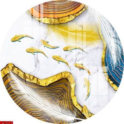 Ảnh gốc file tranh bộ decor in treo tường tráng gương OPIC2434 (độ nét cao) in mica