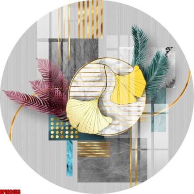 Tải file gốc file tranh bộ decor in treo tường tráng gương OPIC2453 (để in lụa)