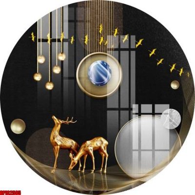 Tải file gốc file tranh bộ decor in treo tường tráng gương OPIC2505 (in không vỡ ảnh)